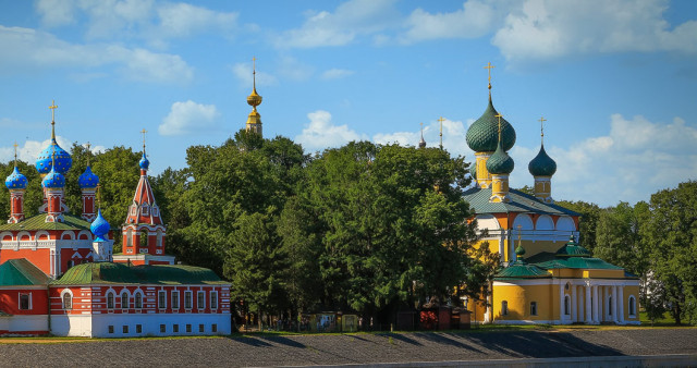 Под княжеским стягом. Москва - Сергиев Посад - Александров - Углич - Мышкин - Мартыново - Борисоглебский.