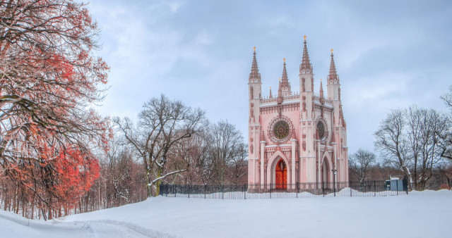 День Защитника Отечества в Петербурге. Петергоф - Пушкин.