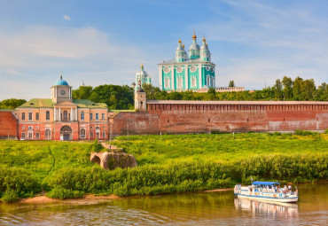 Москва - Вязьма - Смоленск - Пушкинские горы - Псков - Печоры - Изборск - Старая Русса - Великий Новгород - Тверь.