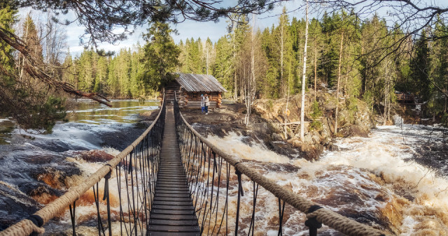 Майские праздники в Карелии. Петрозаводск - Кижи - Кивач - Рускеала - Сортавала.