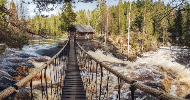 Карельская классика. Петрозаводск - Киндасово - Марциальные воды - Гирвас - Кивач - Рускеала - Сортавала