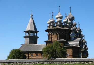 Гранд-тур по Карелии (1 ночь на Соловках). Петрозаводск - Киндасово - Сортавала - Кижи - Валаам - Кивач - Кемь - Соловки.