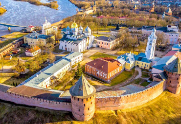 От Саблино до Великого Новгорода. Санкт-Петербург - Ульяновка - Великий Новгород - Красное село.