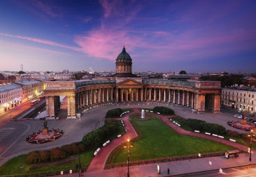 Две столицы. Лайт. Москва - Санкт-Петербург - Петергоф.