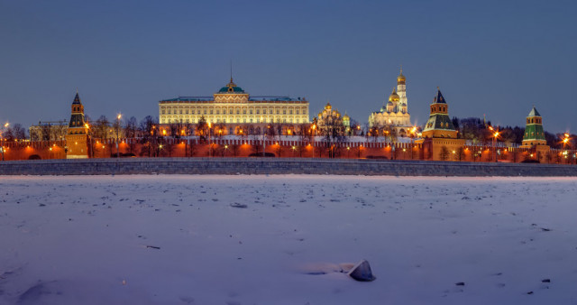 Новогодние праздники в Москве.