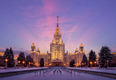 Новогодние праздники в Москве.