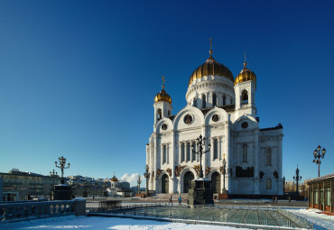 Новогодняя сказка в столице. Москва.