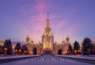 Новогодняя сказка в столице. Москва.