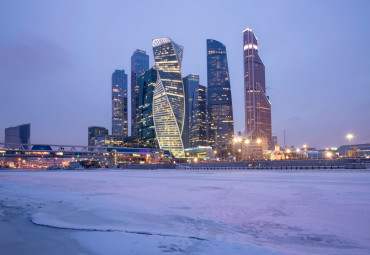 Новогодняя сказка в столице. Москва.