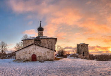 Новый год в Пушкинских Горах. Санкт-Петербург - Псков - Изборск