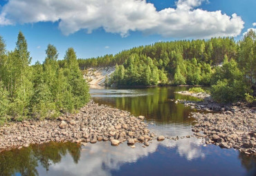 Вся Карелия. Санкт-Петербург - Олонец - Киндасово - Петрозаводск - Гирвас - Кивач - Чална - Кижи - Рускеала - Сортавала.