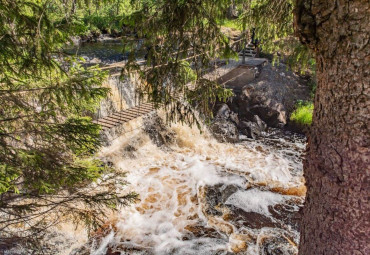 Вся Карелия + водопады. Санкт-Петербург – Олонец – Киндасово – Петрозаводск – Гирвас – Кивач – Чална – Кижи – Ахвенкоски – Рускеала – Сортавала – Ляскеля – Приозерск.