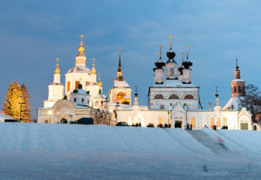 Зимний Экспресс к Деду Морозу в Великий Устюг. Санкт-Петербург.