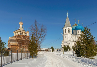 Встреча Нового года в Архангельске. Архангельск – Малые Карелы – Северодвинск – остров Ягры – Заостровье – Антониево-Сийский монастырь.