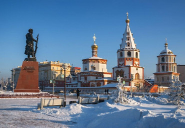 Зимнее байкальское путешествие. Иркутск – Тальцы – Листвянка – Аршан – Жемчуг.