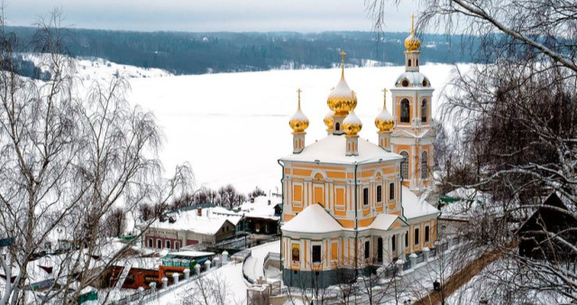 Новогоднее путешествие по Волжским городам. Москва - Суздаль - Иваново - Плес - Волгореченск - Кострома.