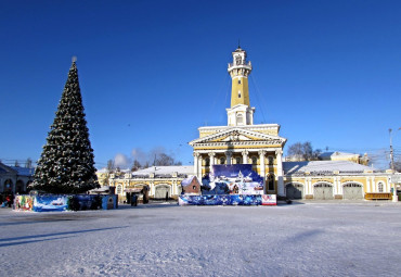 Новогоднее путешествие по Волжским городам. Москва - Суздаль - Иваново - Плес - Волгореченск - Кострома.