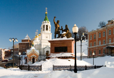 Волжская кадриль в трех фигурах. Москва - Городец - Гороховец - Нижний Новгород.