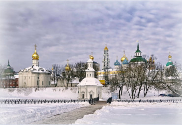 Новый год в Переславле-Залесском (на автобусе). Москва - Сергиев Посад.