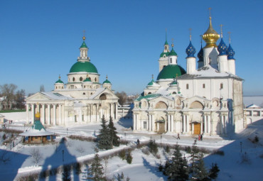 Новый год в Переславле-Залесском (на автобусе). Москва - Сергиев Посад.