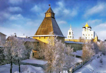 Новый год в Пскове. Москва - Псков - Изборск - Печоры - Пушкинские горы - Сигово.