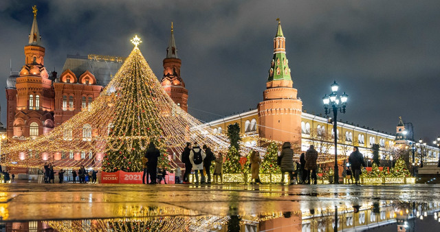 Тур в Москву на Новый год