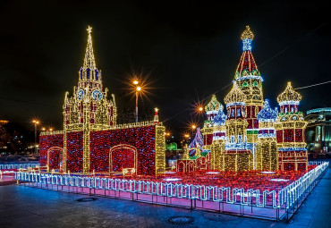 Тур в Москву на Новый год