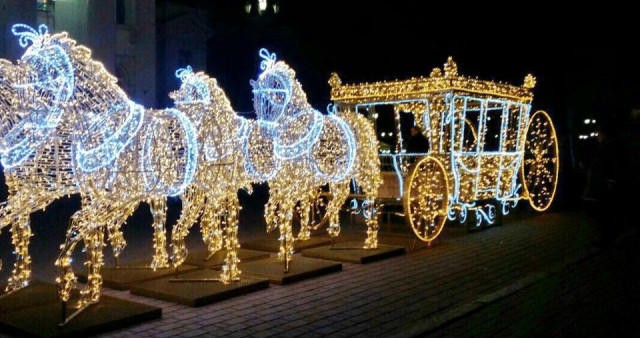 Тур в Москву на Рождество.