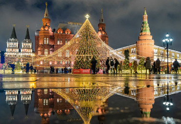 Тур в Москву на Рождество.