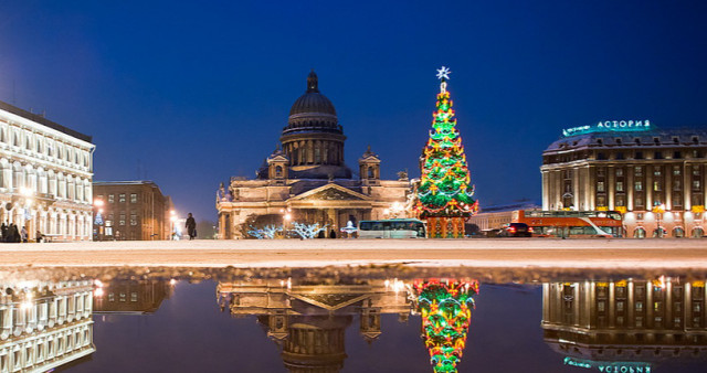 Новый год на Невских берегах. Нижний Новгород - Владимир - Москва - Санкт-Петербург - Пушкин.