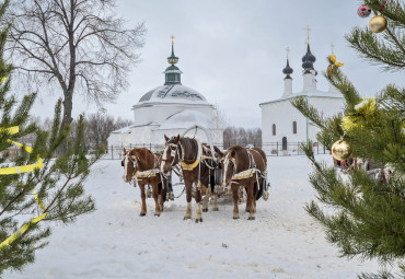 Новогодний купеческий разгуляй. Владимир - Москва - Н.Новгород - Гороховец - Суздаль.