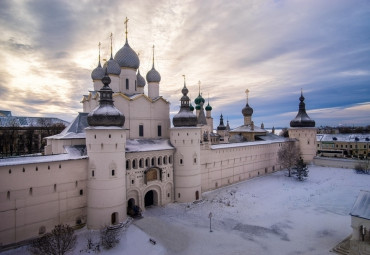 Тропический остров Золотого Кольца. Москва - Ярославль – Ростов Великий.