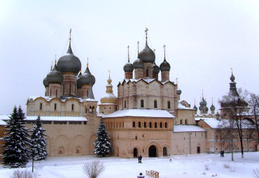 Новогодняя сказка в Переславле-Залесском 3 дня. Москва - Сергиев Посад – Переславль-Залесский – Ростов Великий.