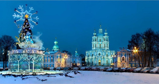 Рождественская сказка. Санкт-Петербург - Пушкин - Петергоф.