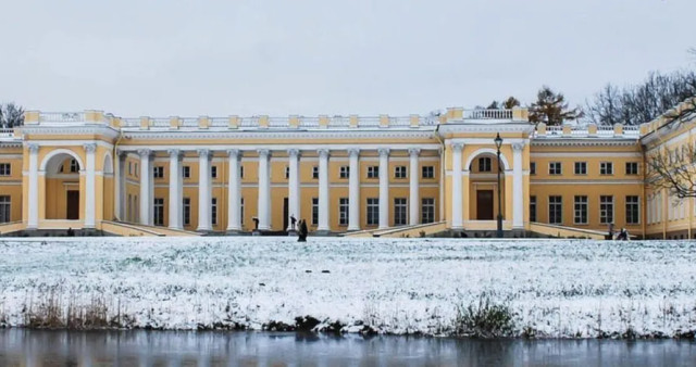 Однажды зимой в Санкт-Петербурге. Пушкин - Петергоф.