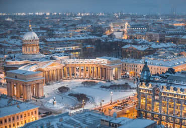 Романтика зимнего Петербурга. Петергоф - Павловск.