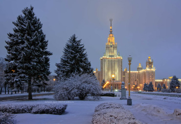 Новогодние выходные. Москва.