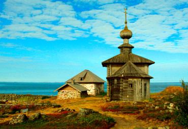 Золотая осень на Соловках. Кемь - Рабочеостровск - Соловецкий.