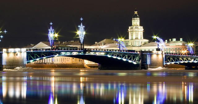 Новогодний Санкт-Петербург. Пушкин.