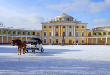 Романтика зимнего Петербурга. Петергоф - Павловск.