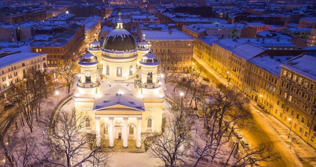 Рождественская сказка. Санкт-Петербург - Пушкин - Петергоф.