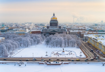 Рождественская сказка. Санкт-Петербург - Пушкин - Петергоф.