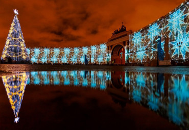 Рождественская сказка. Санкт-Петербург - Пушкин - Петергоф.