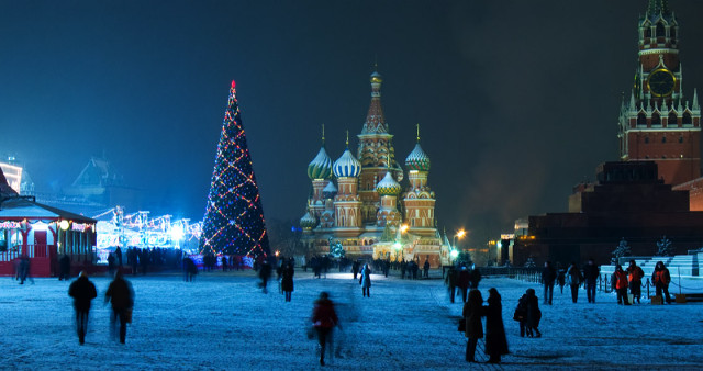 Новогодний город чудес. Москва.