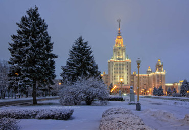 Новогодняя столица. Москва.