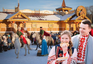 Казачий Вар на Масленицу в Переславле-Залесском. Москва.