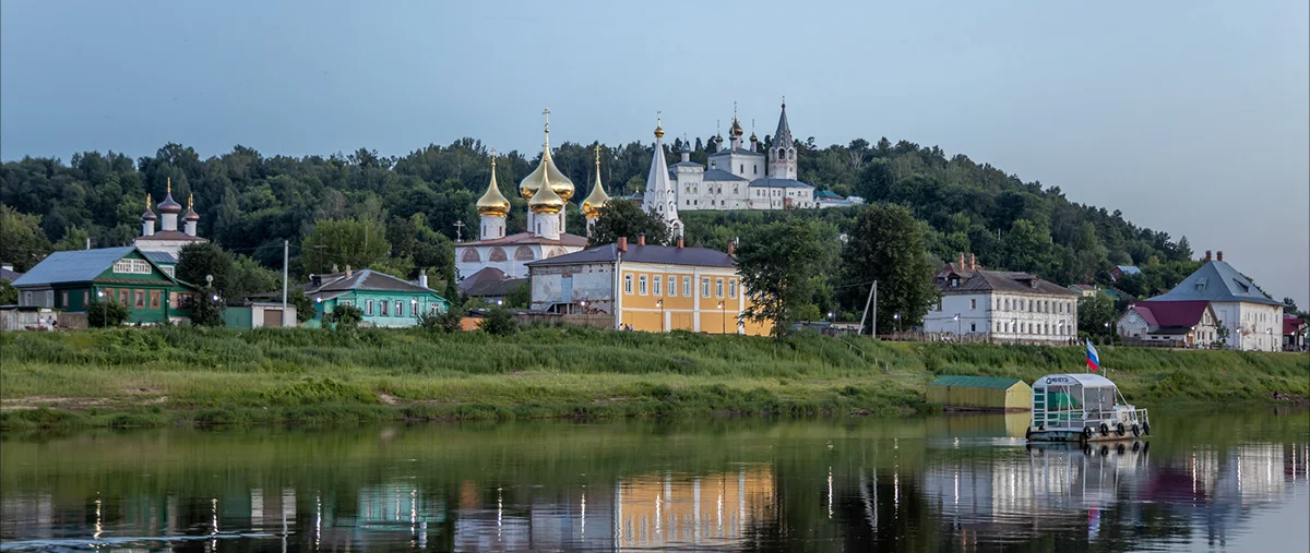 Набережная Гороховца.