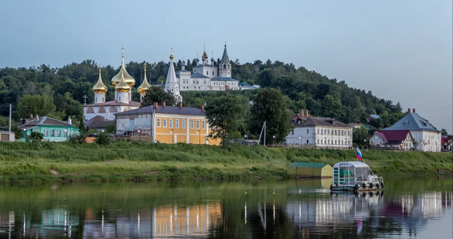 Набережная Гороховца.