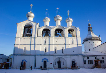 Новогодние приключения в городах Золотой Руси. Москва - Ростов - Иваново - Суздаль.