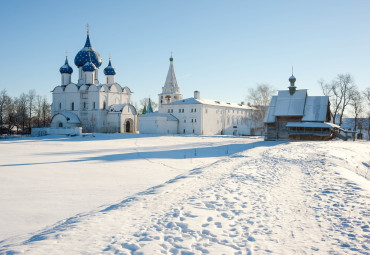 Новогодние приключения в городах Золотой Руси. Москва - Ростов - Иваново - Суздаль.